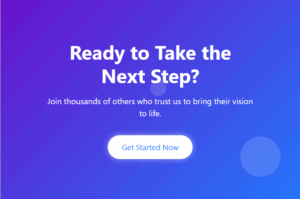 Animated & Responsive Call-To-Action (CTA) Section
